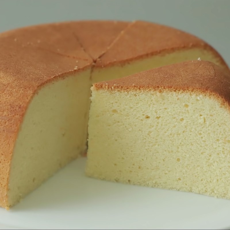 Step 8 Final product Taiwanese sponge cake using a rice cooker