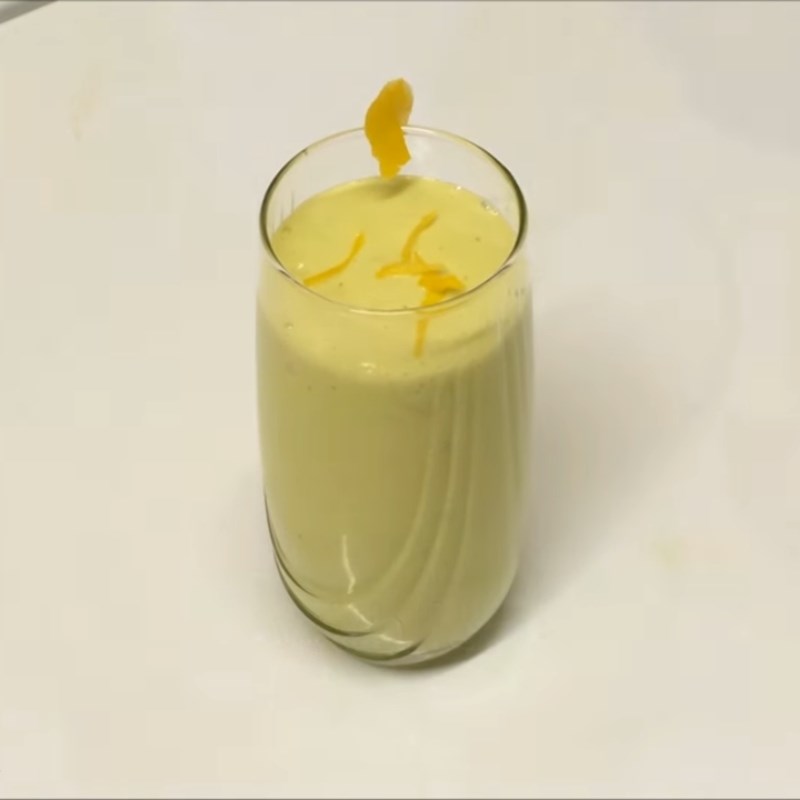 Step 3 Final Product Avocado Lemon Smoothie