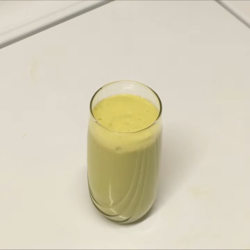 Step 3 Final Product Avocado Lemon Smoothie