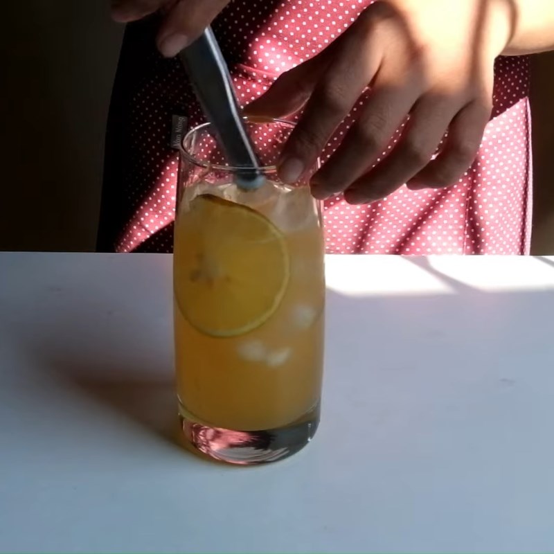 Step 4 Final Product Citrus Tea