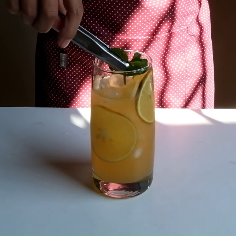 Step 4 Final Product Citrus Tea
