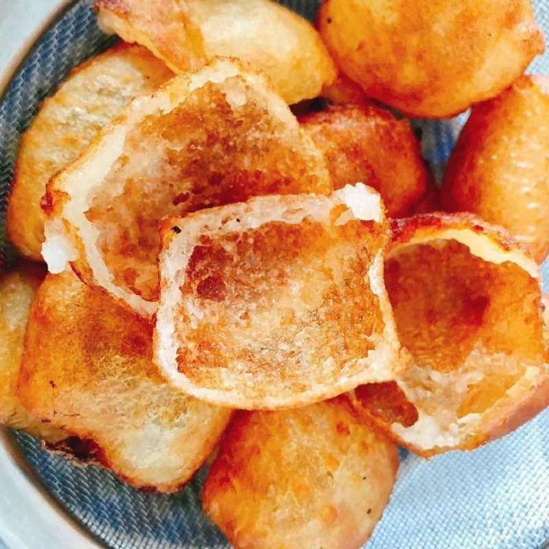 Step 5 Final Product Fried Fluffy Potato Cake (recipe shared by users)