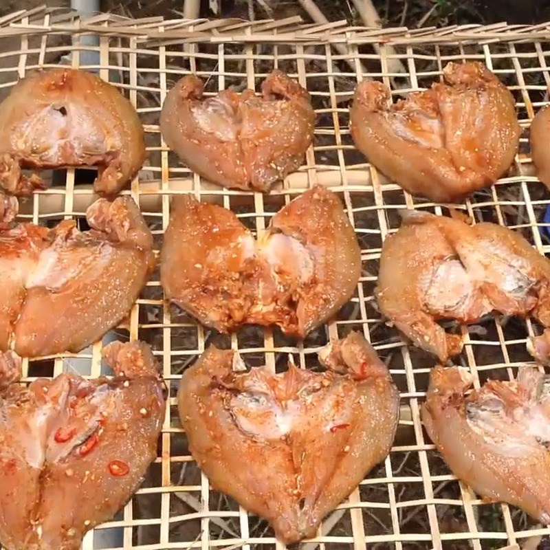 Step 5 Final product Dried tilapia