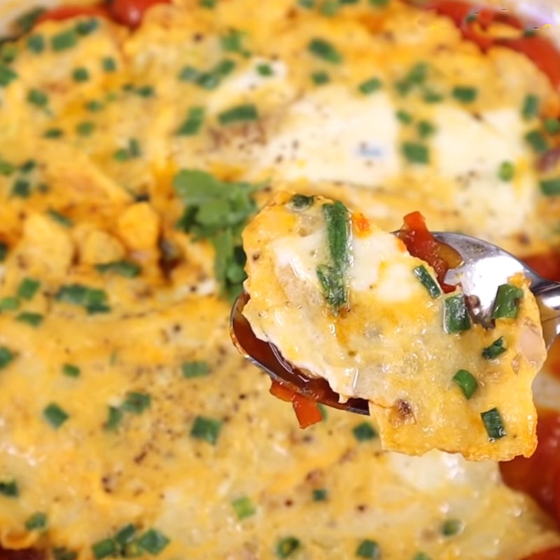 Step 5 Final Product Fried Eggs with Tomatoes