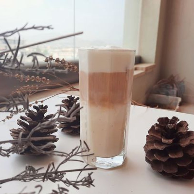 Step 4 Final Product Pink Tea Macchiato Latte