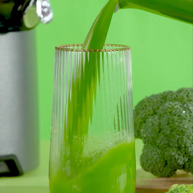 Step 3 Final Product for Broccoli Juice