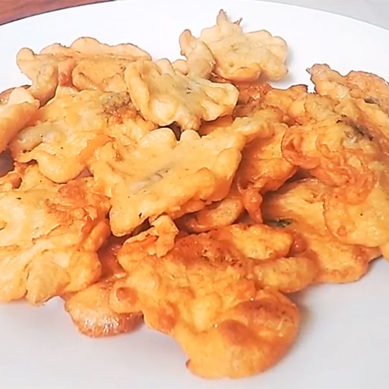 Step 4 Final product Crispy fried razor clams