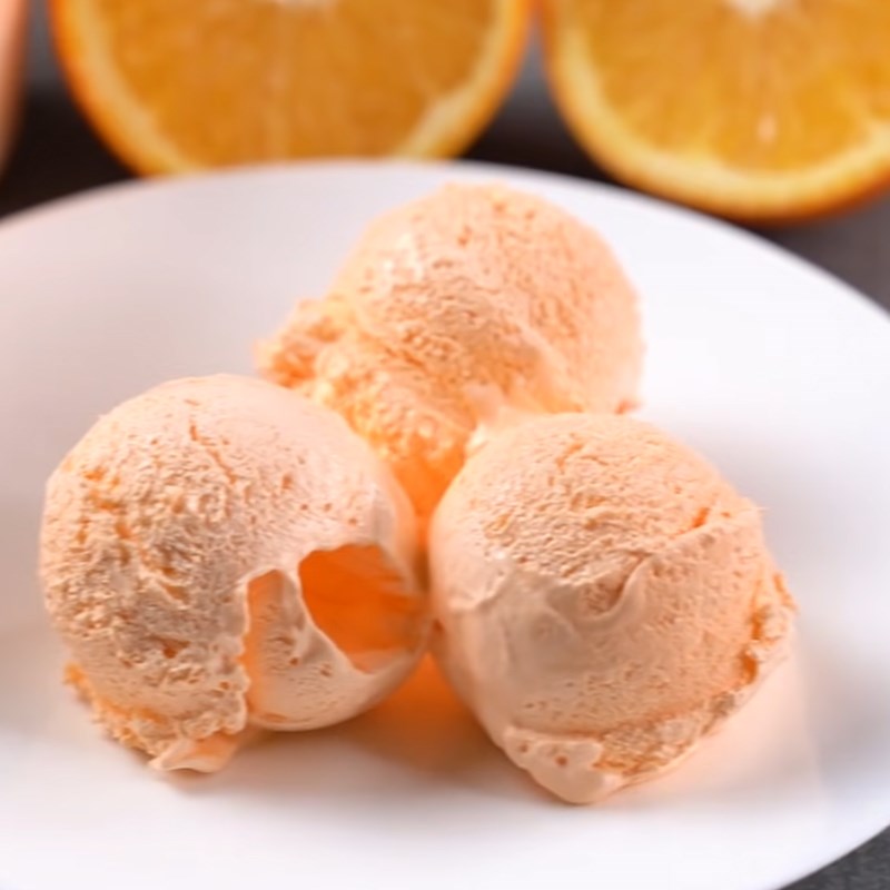 Step 4 Final Product Orange Cream