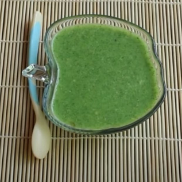 Step 4 Final product Moringa vegetable porridge with clams