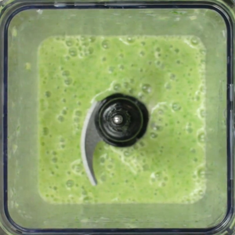 Step 3 Final Product Green Grape Spinach Smoothie