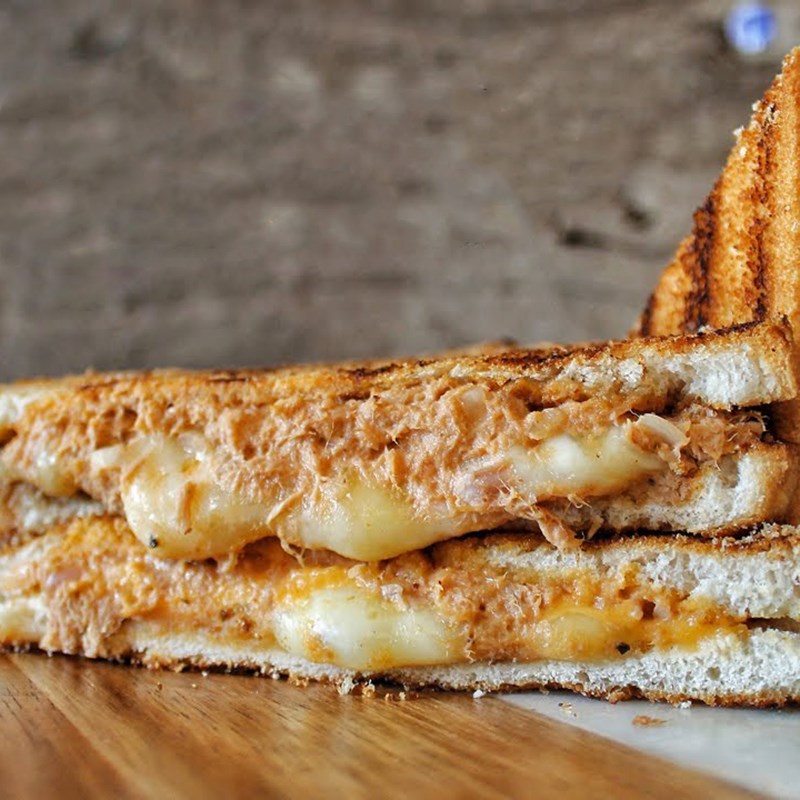 Step 5 Final Product of Tuna Cheese Sandwich