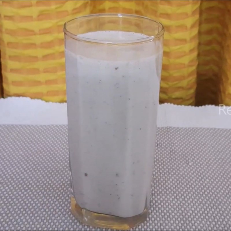 Step 3 Final product Soursop oatmeal smoothie