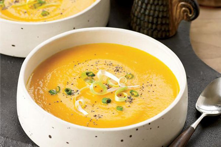 Step 3 Final product Carrot soup