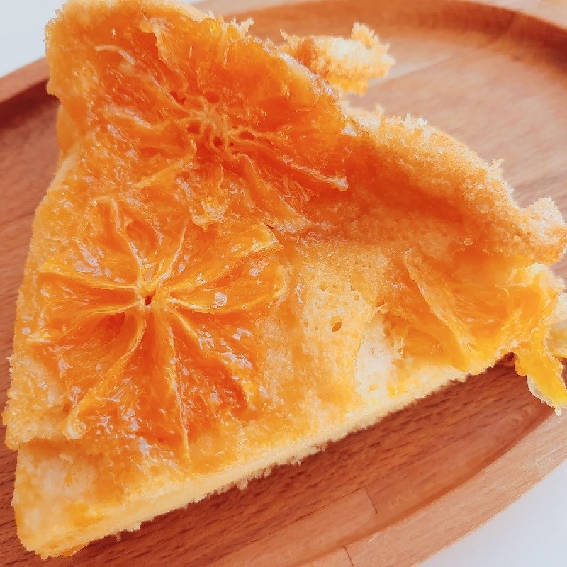 Step 5 Final Product Fresh Orange Sponge Cake