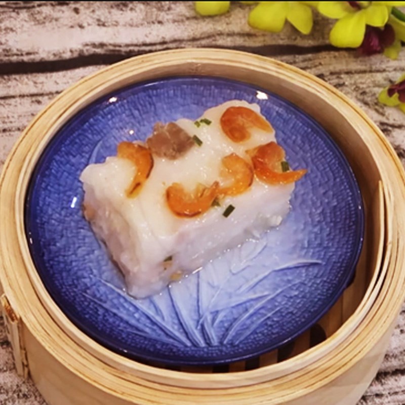 Step 7 Final Product Steamed Radish Cake
