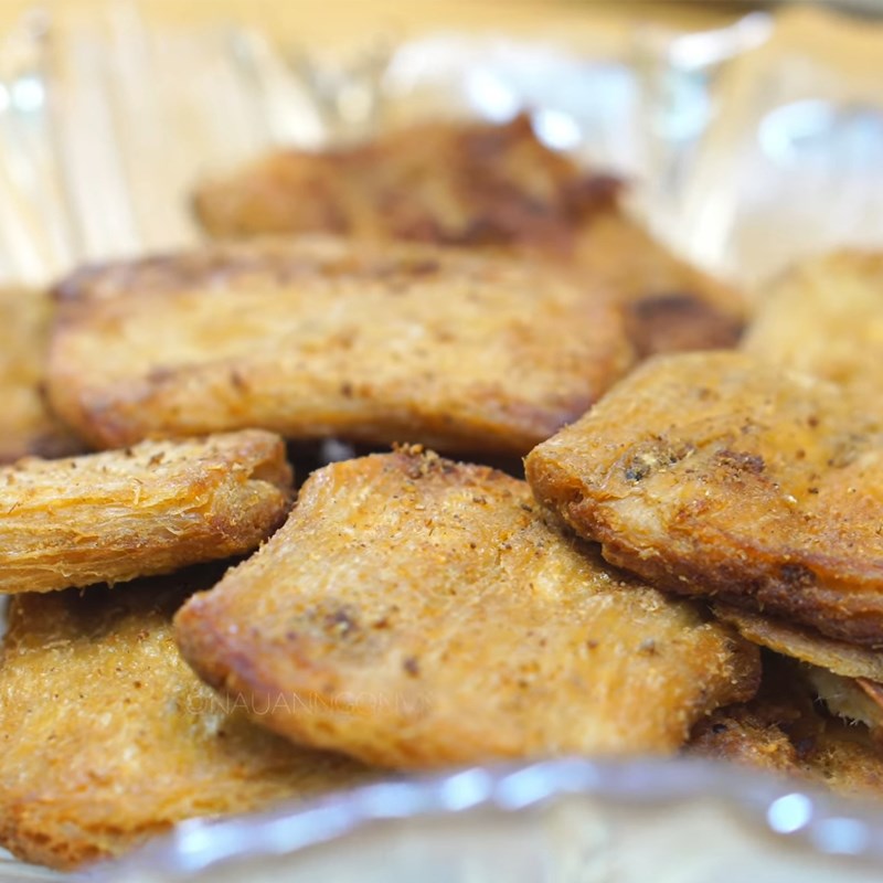 Step 5 Final Product Vegetarian Dried Catfish (vegetarian fried catfish)