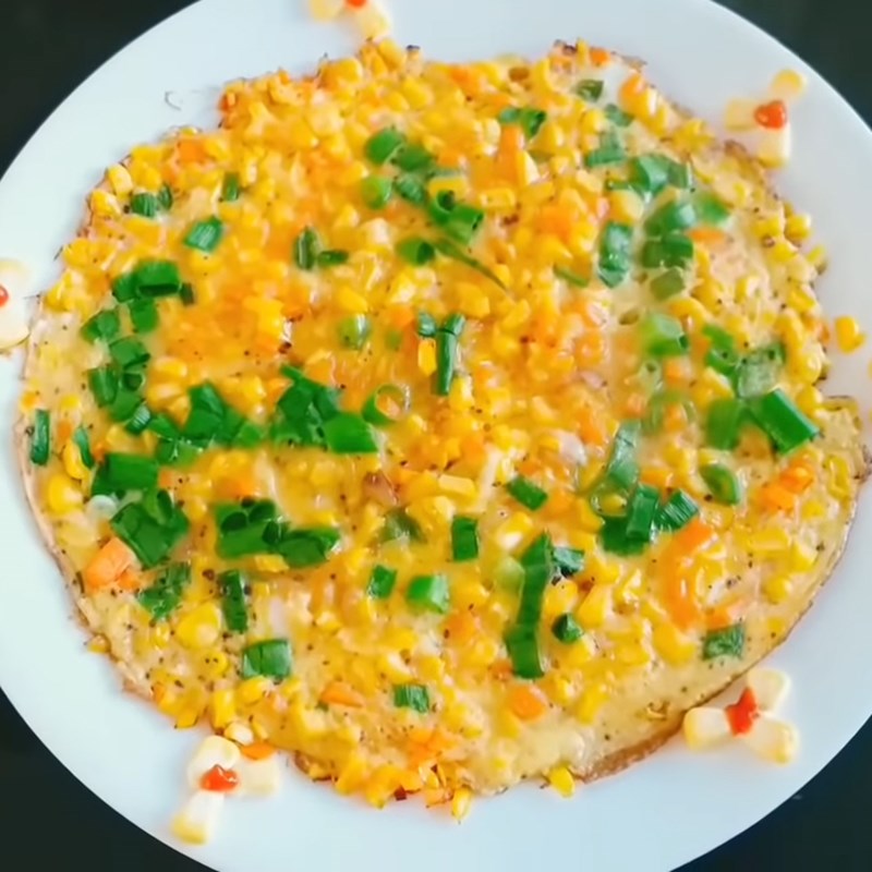 Step 5 Final Product Corn (maize) Fried Egg