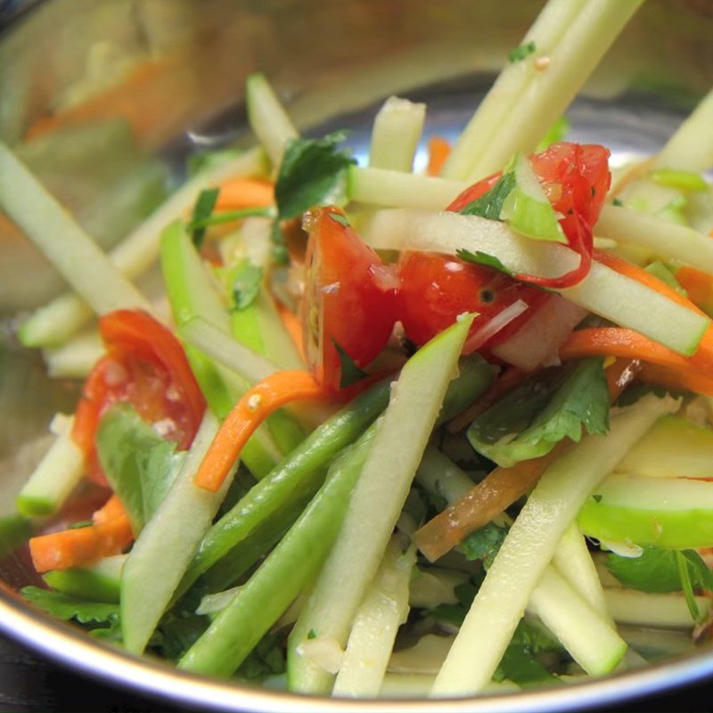 Step 5 Final Product Thai-style Apple Salad
