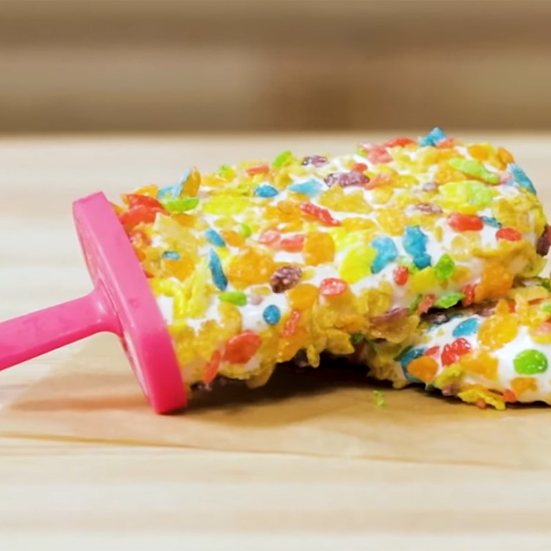 Step 6 Final Product Cereal Ice Pop