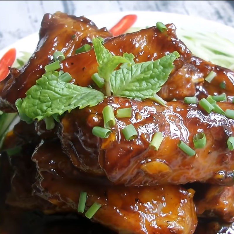 Step 5 Final Product Honey-glazed Ribs