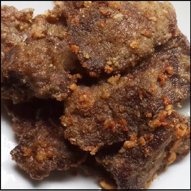 Step 4 Final Product Crispy Fried Beef