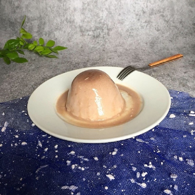 Step 3 Final product Cocoa panna cotta