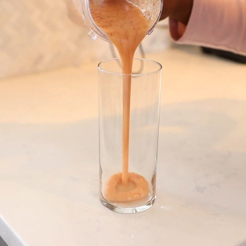 Step 3 Final Product Peach Banana Smoothie