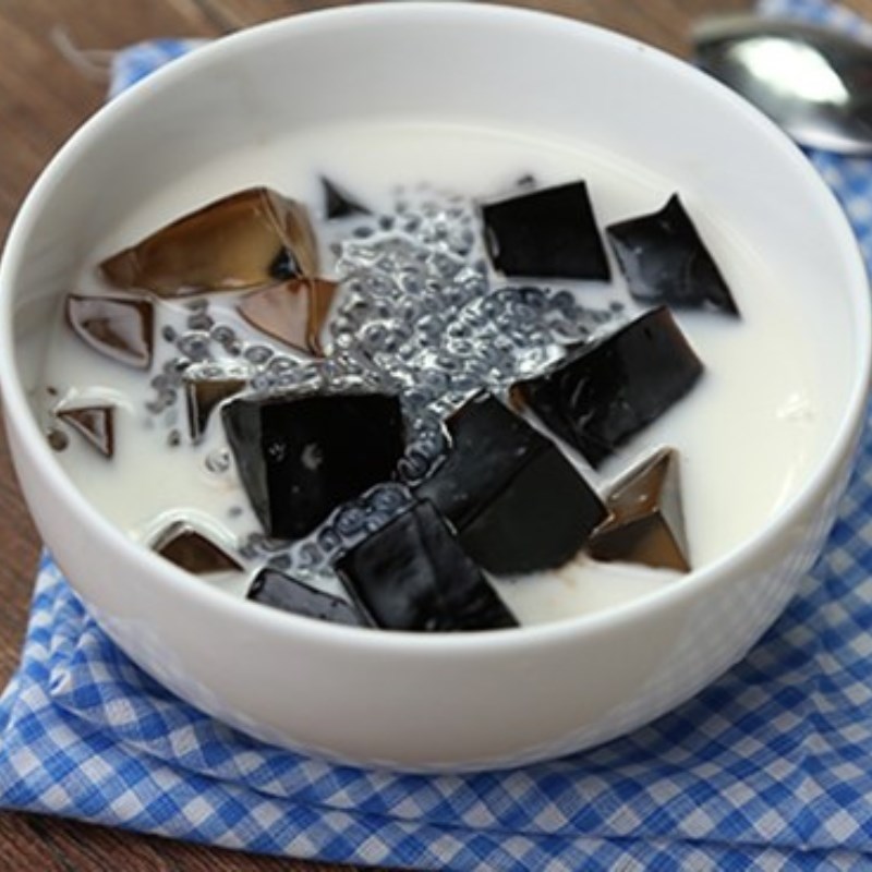Step 3 Final Product Coconut Milk Grass Jelly