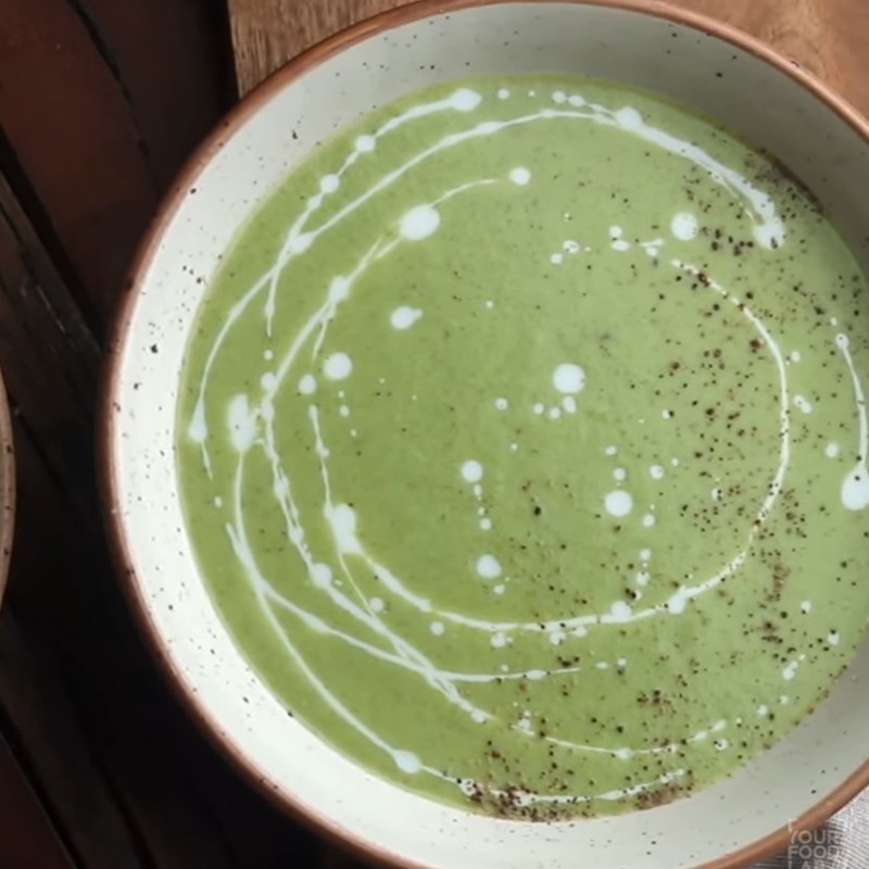 Step 6 Final Product Creamy Broccoli Soup