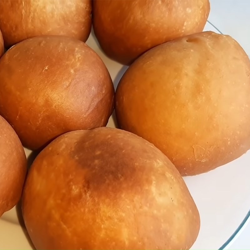 Step 5 Finished Product Fried Vegetarian Buns