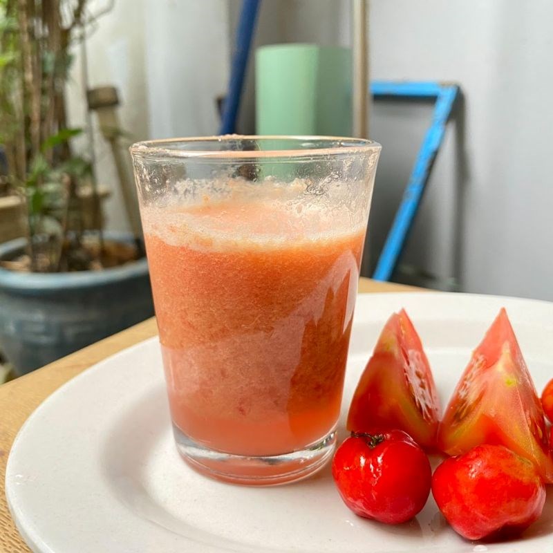 Step 3 Finished Product Cherry Tomato Juice