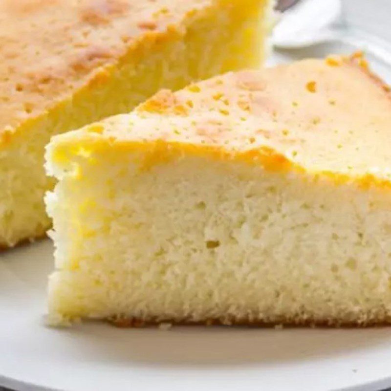 Step 6 Finished Product Durian Sponge Cake