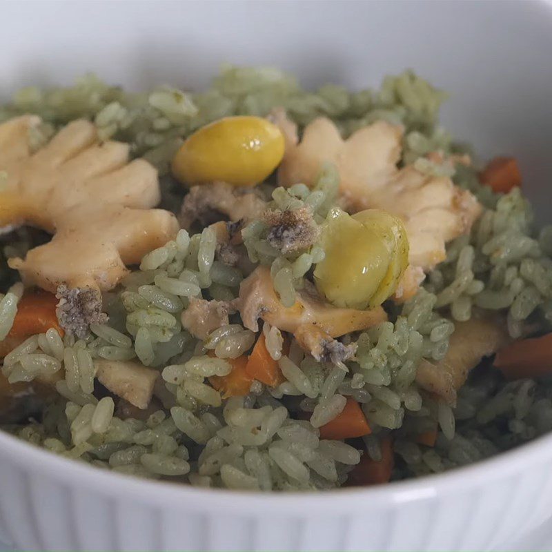 Step 6 Final product Simple Abalone Rice