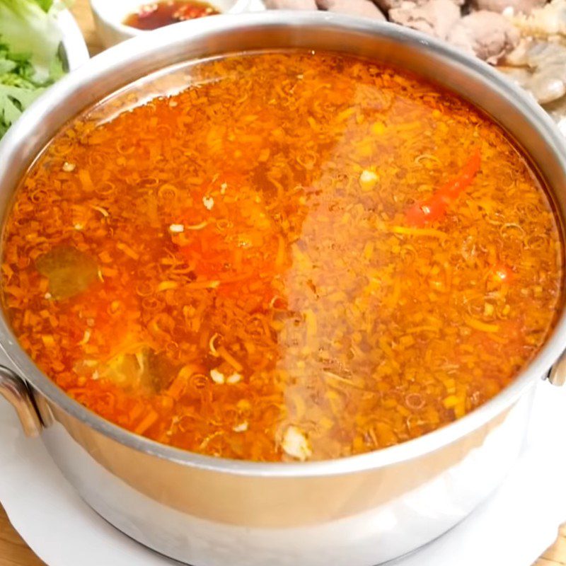 Step 8 Finished dish Satay hot pot