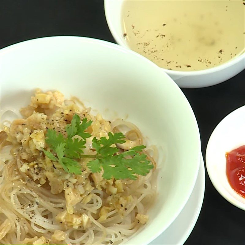 Step 7 Final Product for Gia Lai dry Pho