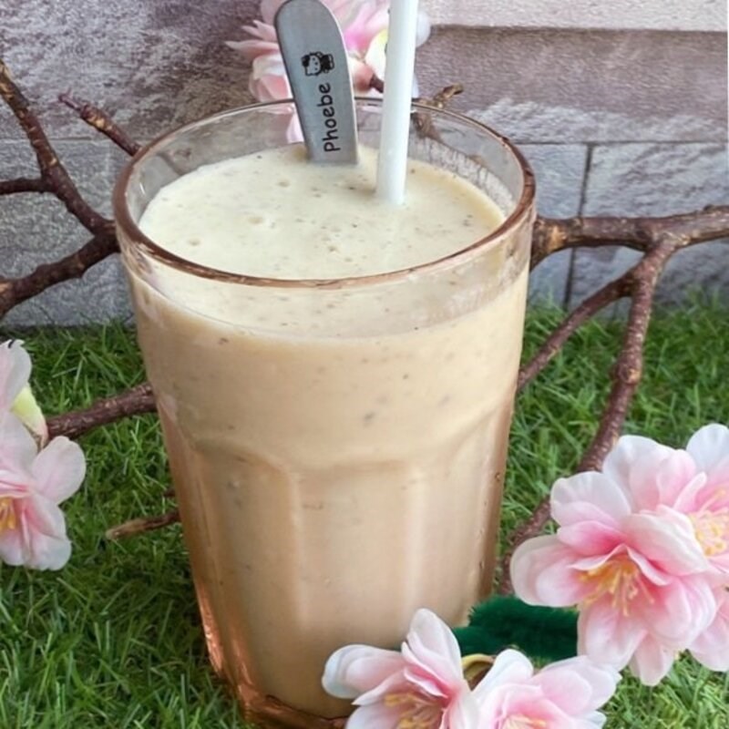 Step 3 Final product Kiwi smoothie for kids