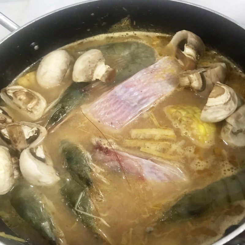 Step 6 Final Product Fermented fish hot pot (recipe shared by users)