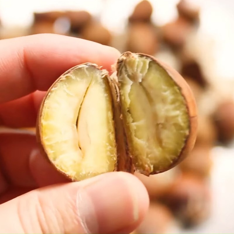 Step 4 Finished Product Salted Roasted Chestnuts