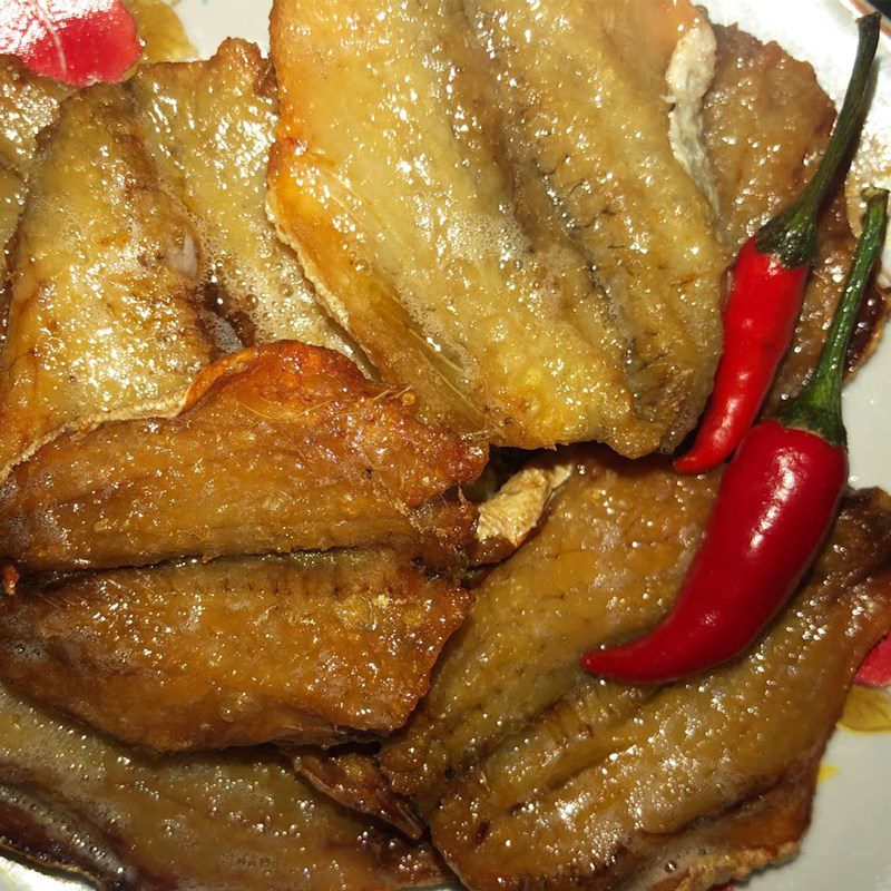 Step 3 Final Product Dried golden-striped herring fried crisp