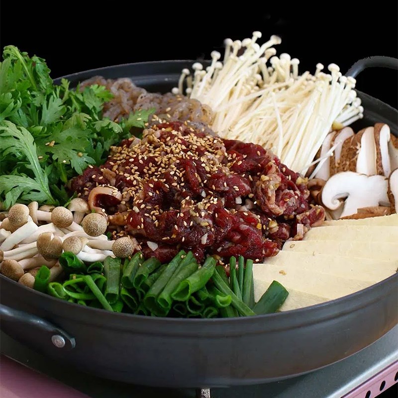 Step 6 Final Product Korean Beef Hotpot