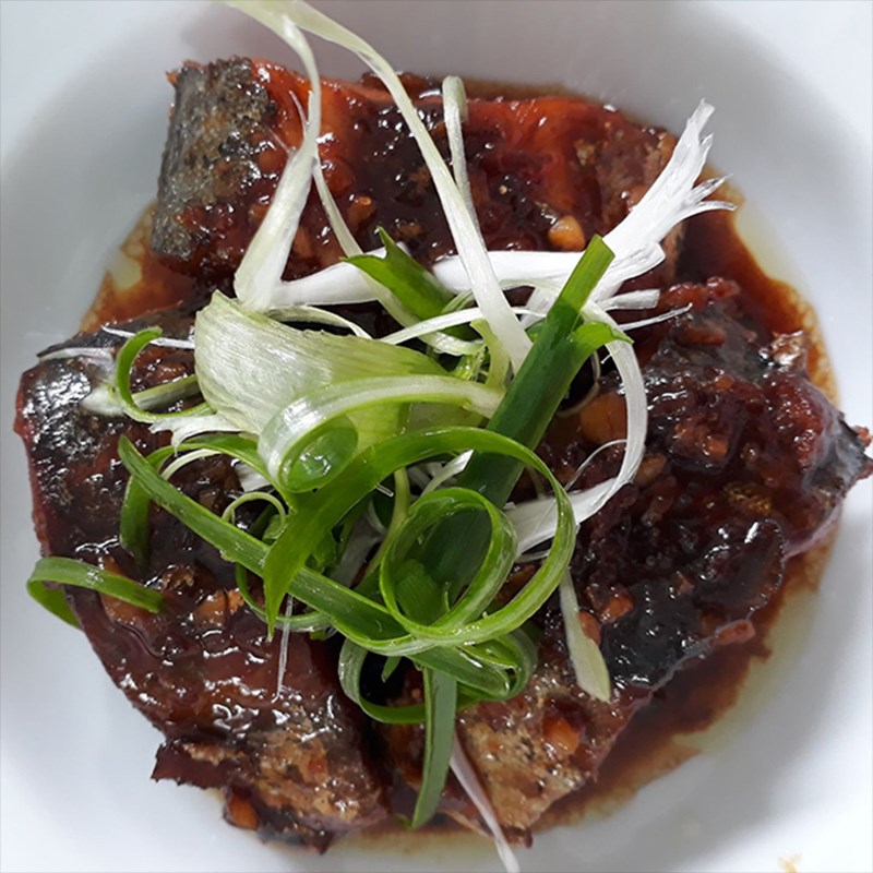 Step 3 Final Product Mackerel with Tamarind Sauce