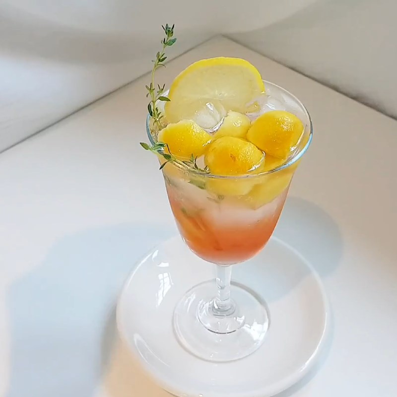 Step 5 Product Peach soda