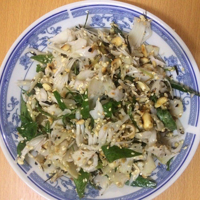Step 3 Final product Vegan green jackfruit salad (recipe shared by user)