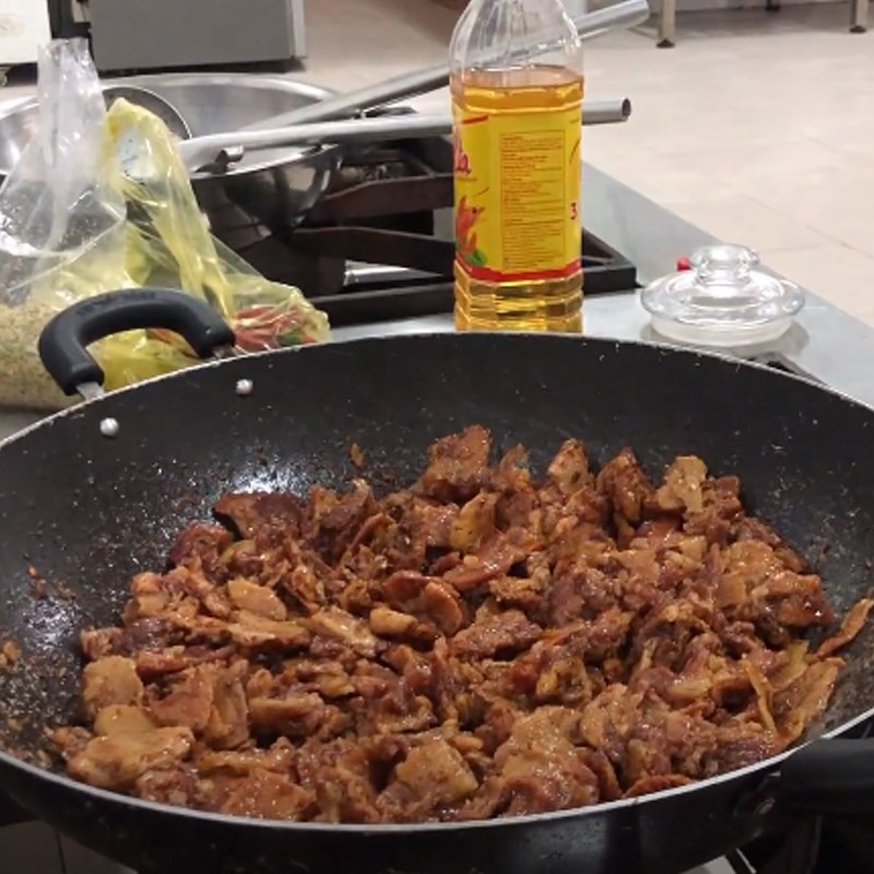 Step 4 Final Product Caramelized Pork Fat with Lemongrass and Chili