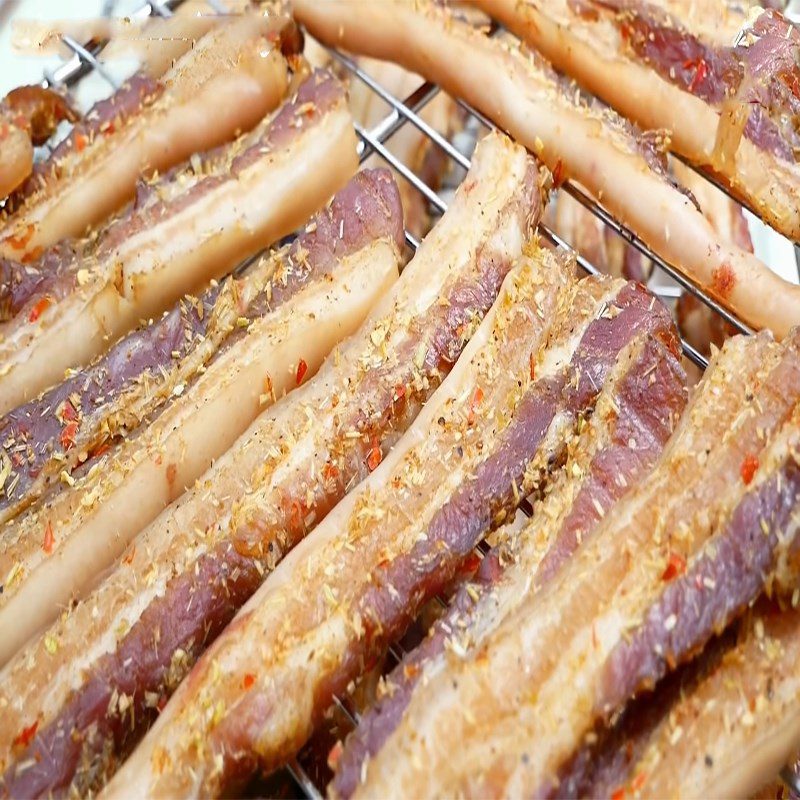 Step 5 Final Product How to make dried pork