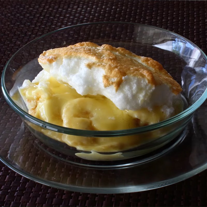 Step 6 Final product Banana pudding