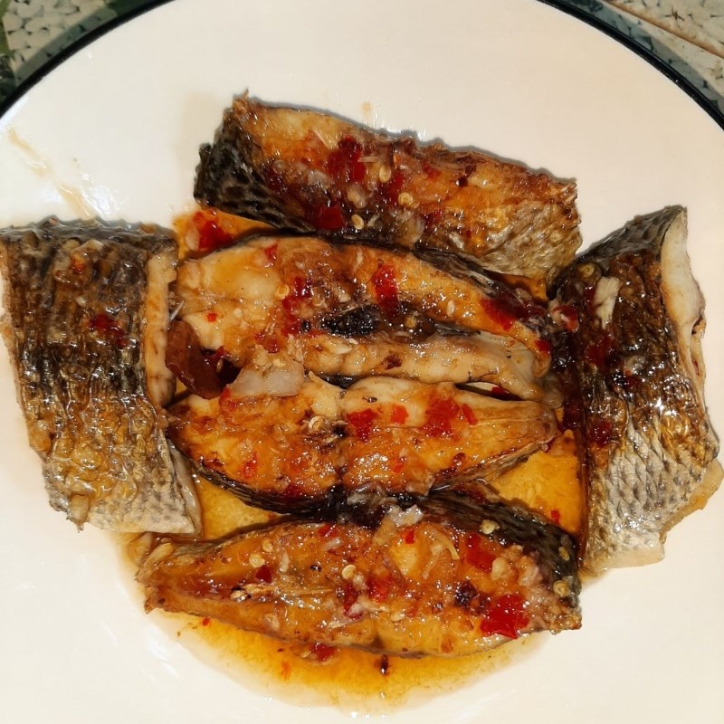 Step 5 Finished Product Fried Snakehead Fish with Fish Sauce