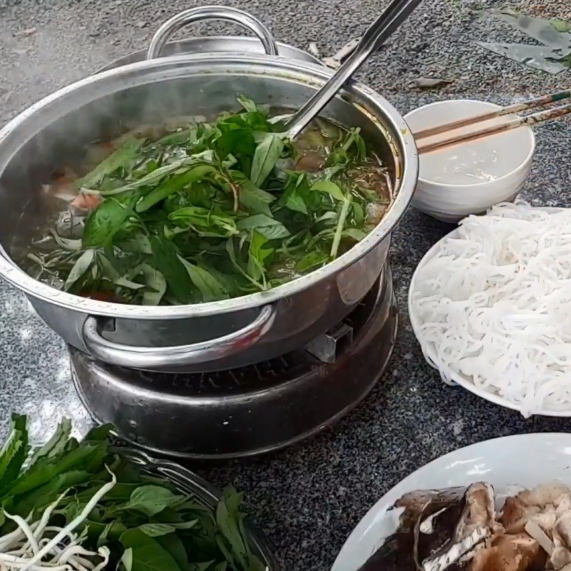 Step 4 Final Product Snakehead Fish Hot Pot