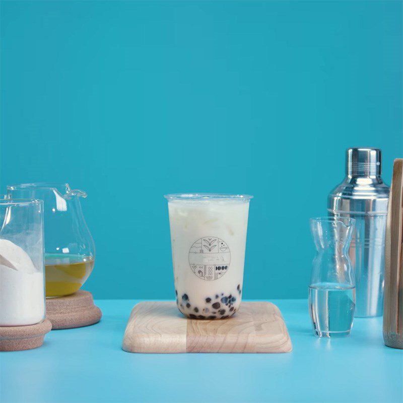 Step 4 Final Product Roasted Rice Milk Tea with Tapioca