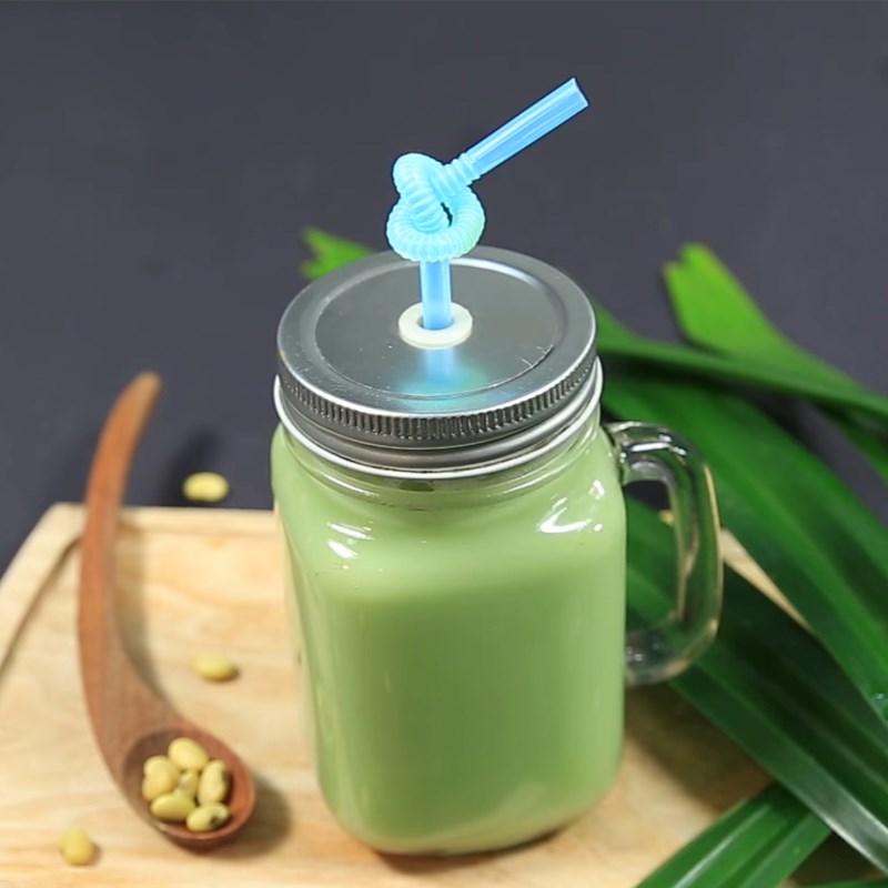 Step 5 Final Product Pandan Soy Milk